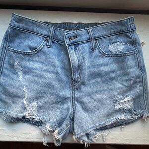 Aerie Daydream Denim/Jean Shorts - Blue